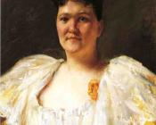 威廉梅里特查斯 - Portrait of a Woman